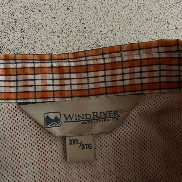 WindRiver button down vented plaid shirt - Picture 11 of 11